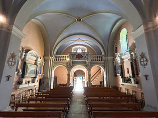 Inside the Notre Dame de la Gorge