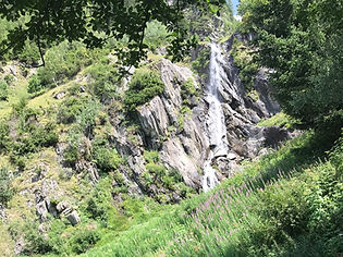 Waterfall of the Torrent du Chapeau