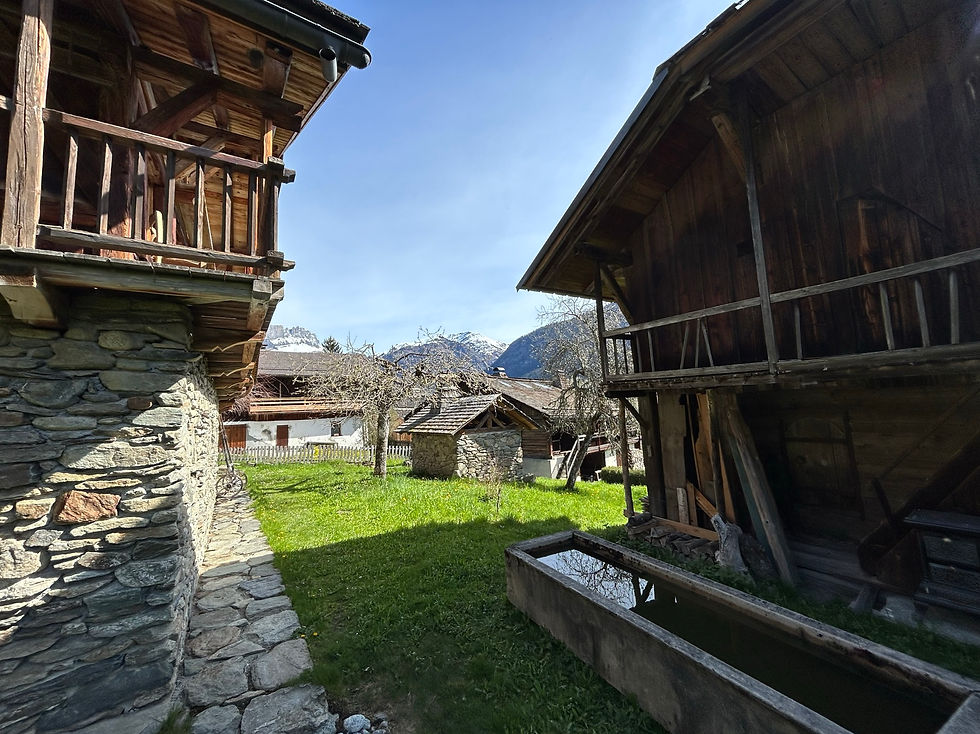 Farm Houses at Les Bouchards