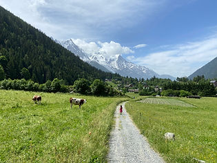 Nearing Le Lavancher