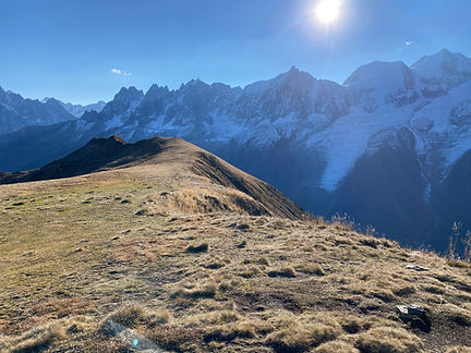 Crest Trail from Aiguillette des Houches