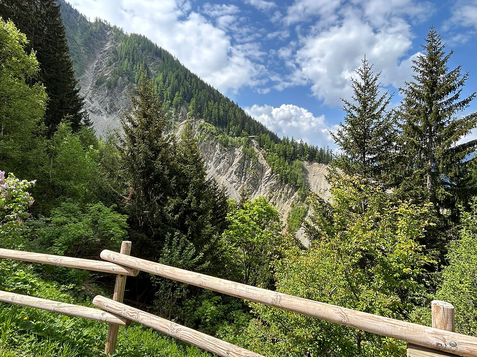 View from Buvette du Cerro