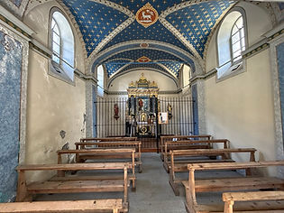 Inside of Chapelle du Tour