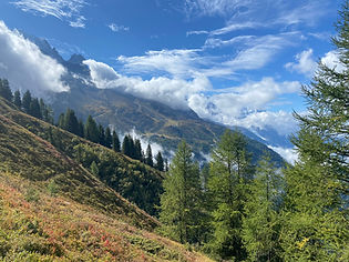 View of Montagne de Lognan