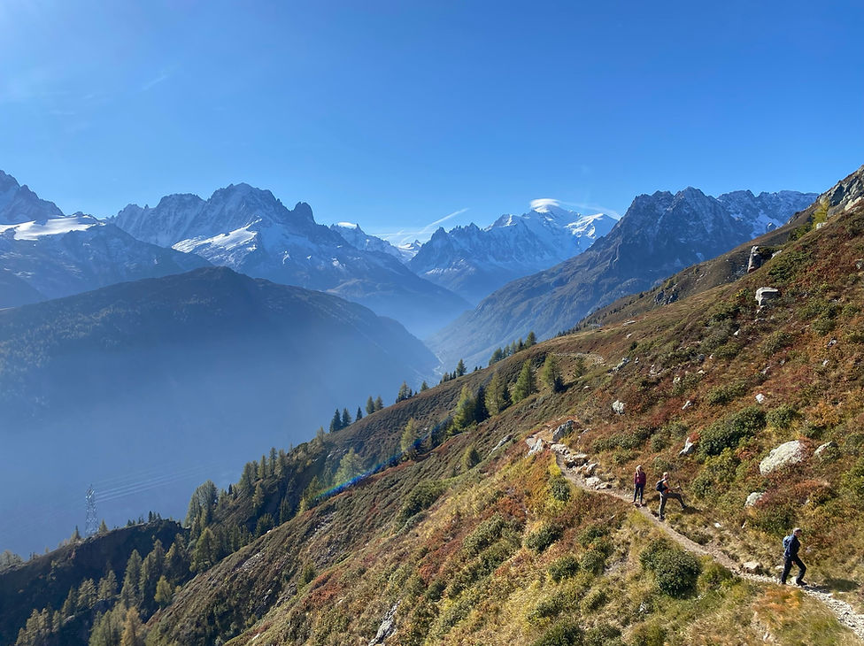 Traverse from Loriaz to Emosson