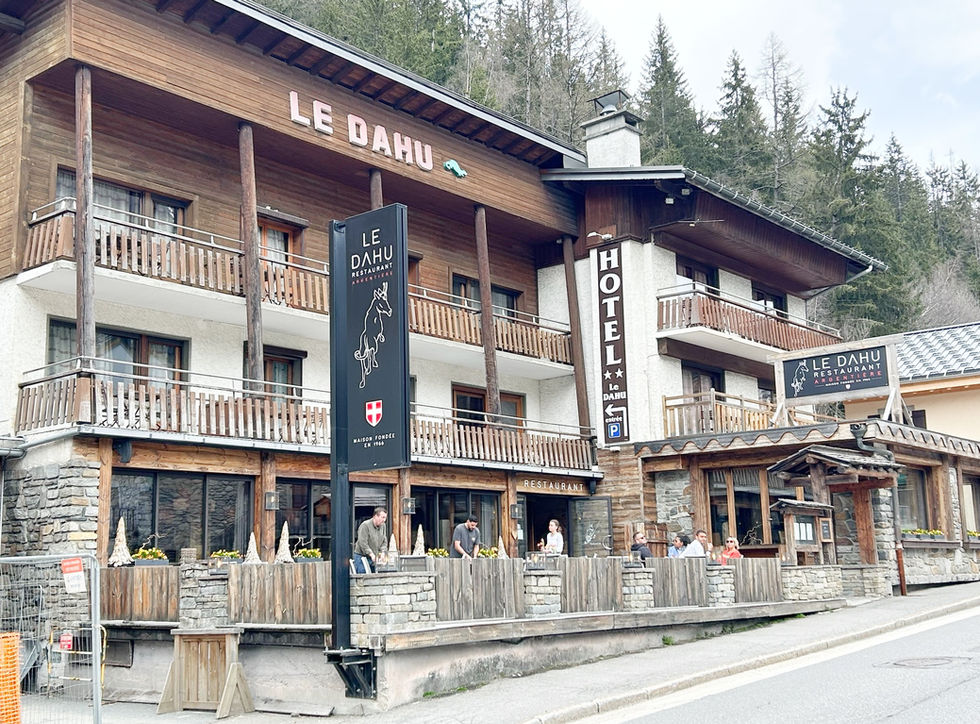 Hotel Restaurant Le Dahu in Argentiere