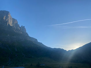 Sunrise over Rochers de Fiz