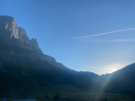 Sunrise over Rochers de Fiz