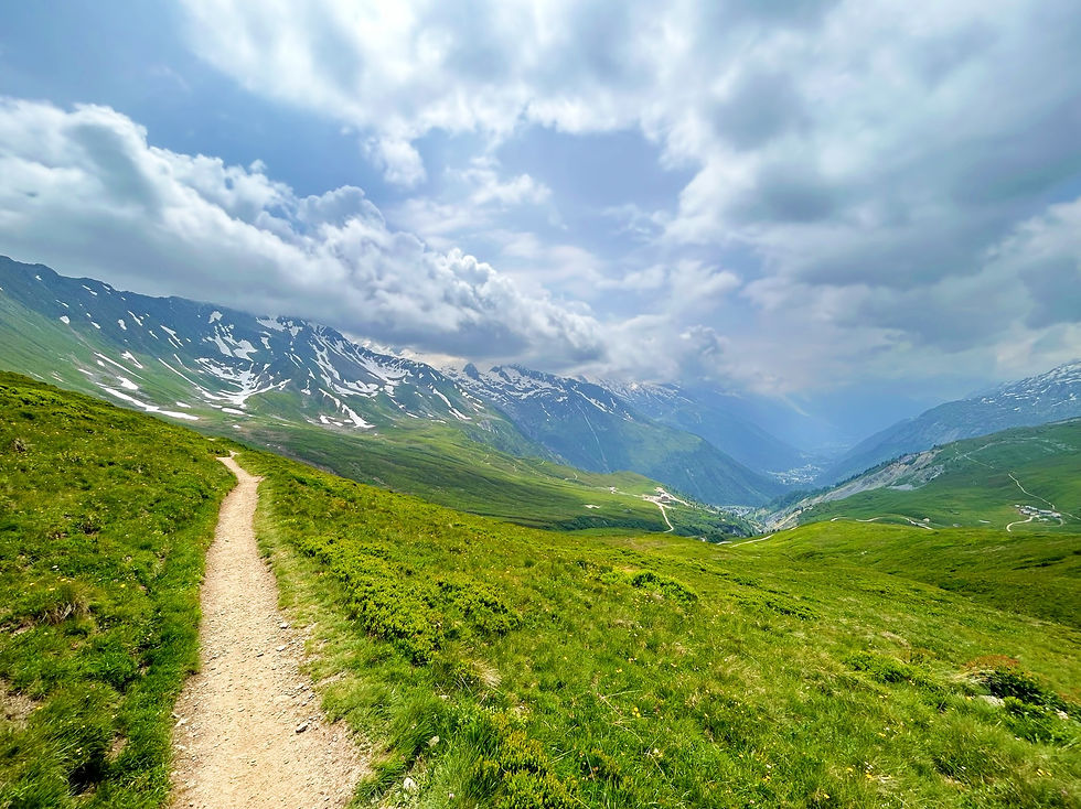 Traverse to Refuge Col de Balme