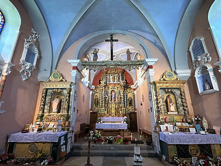 Inside the Notre Dame de la Gorge