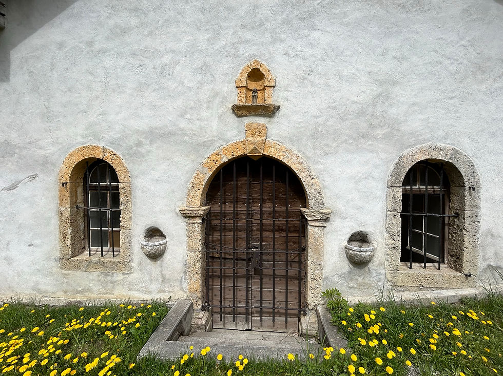 Facade of the Chapelle de Bionnassay