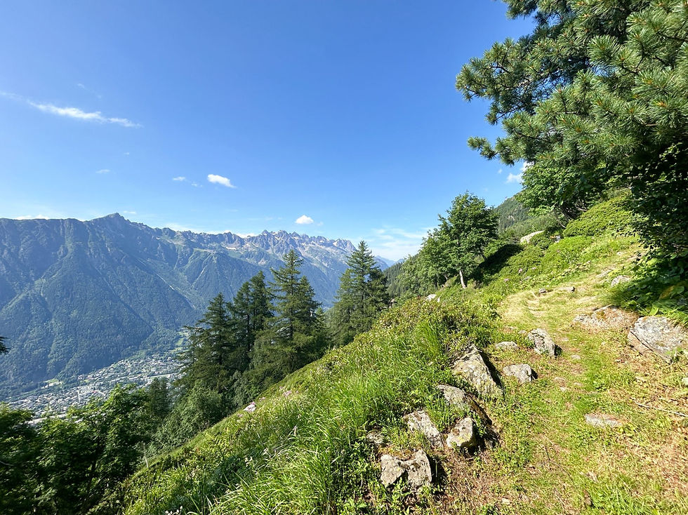 Path to Gare des Glaciers