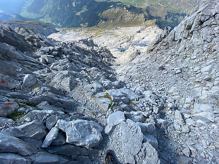Difficult Terrain up to Pointe Percee