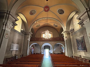 Inside the Eglise de la Sainte-Trinite