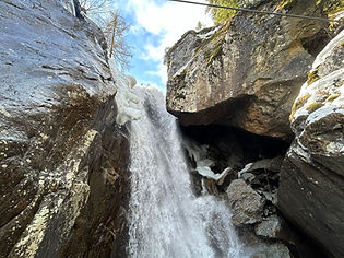 Cascade de Berard in Winter