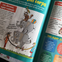 dessin réalisé pour illustrer un article dans Mon Premier Journal de Mickey