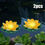 Thumbnail: Set of 2 Solar LED Floating Lotus Lights