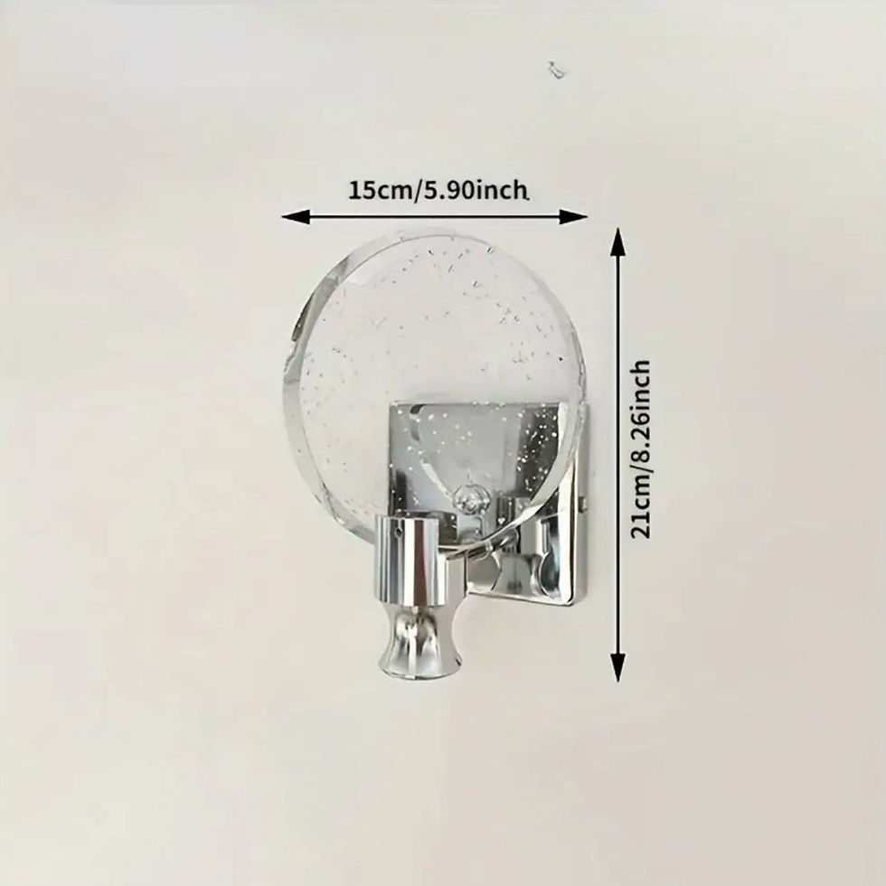 Thumbnail: Luxury Crystal Bedside Wall Light