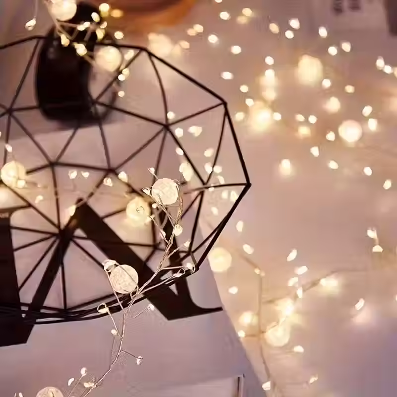 Thumbnail: Extra Long Firecracker Fairy Lights with Balls, Super Bright