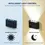 Thumbnail: Set of 4 Solar Up & Down Wall/ Fence Light, Outdoor Accent Light
