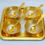 Thumbnail: Silver & Gold Plated Design FOURBOWLSET (3.5” Diameter)