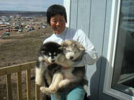 Er with Adam&Lewis pups.jpeg