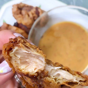 Fried Lions Mane Mushroom