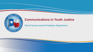 Communications in Youth Justice