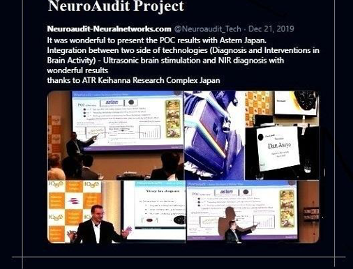 NeuroAudit presenting our POC results with Astem Japan