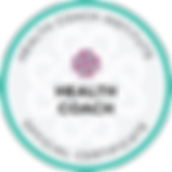 Health coach official certification seal