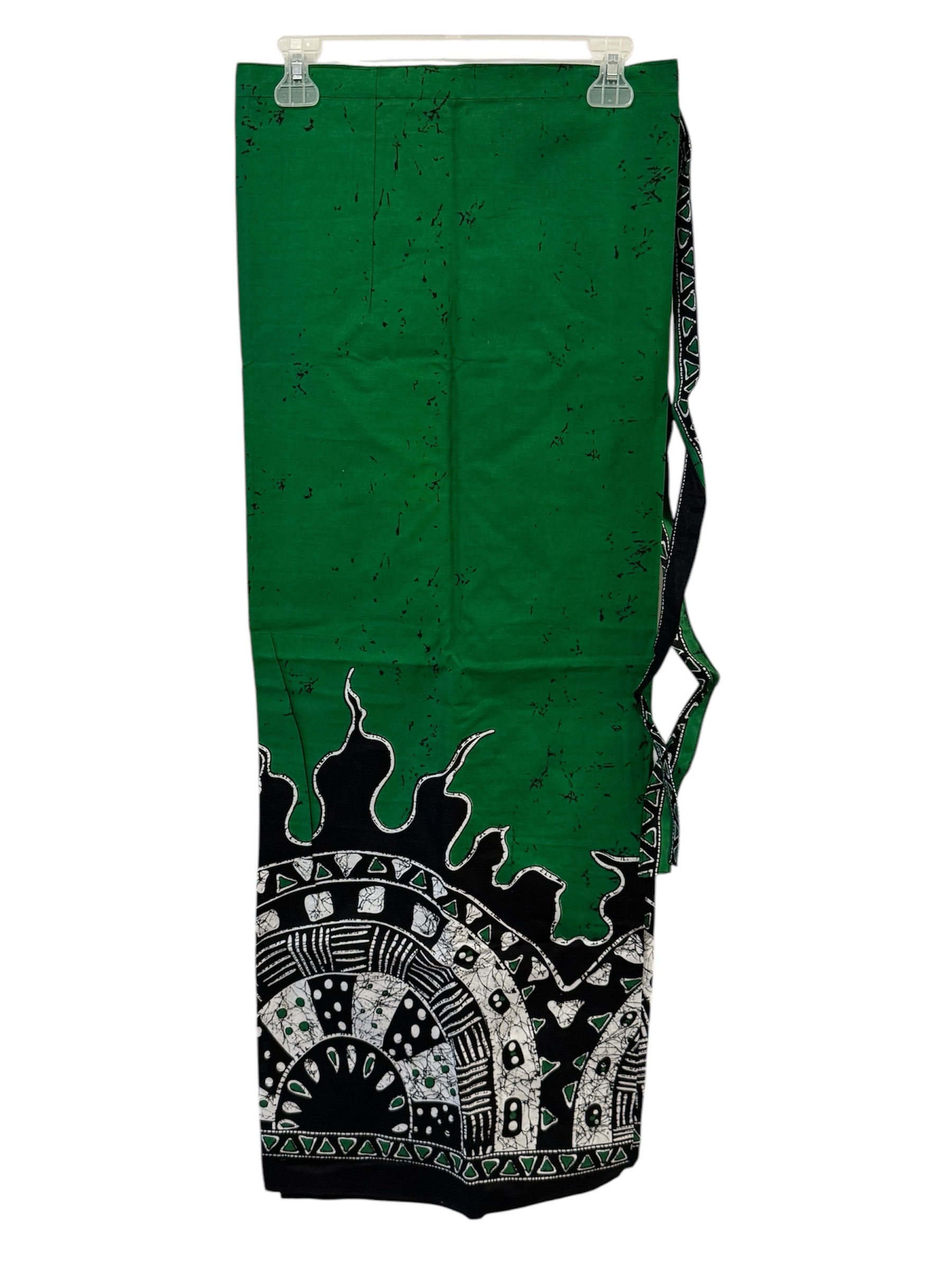 Green Batik Lungi