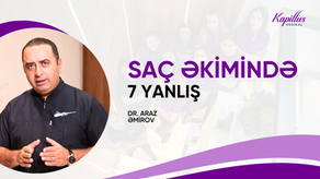 Saç əkimində doğru bilinən 7 yanlış
