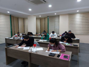 28 sentyabr qrupunda 1-ci aralıq imtahanı keçirilmişdir