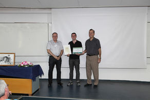 Yuval Tsur received the KLA Tencor scholarship for excellence in research