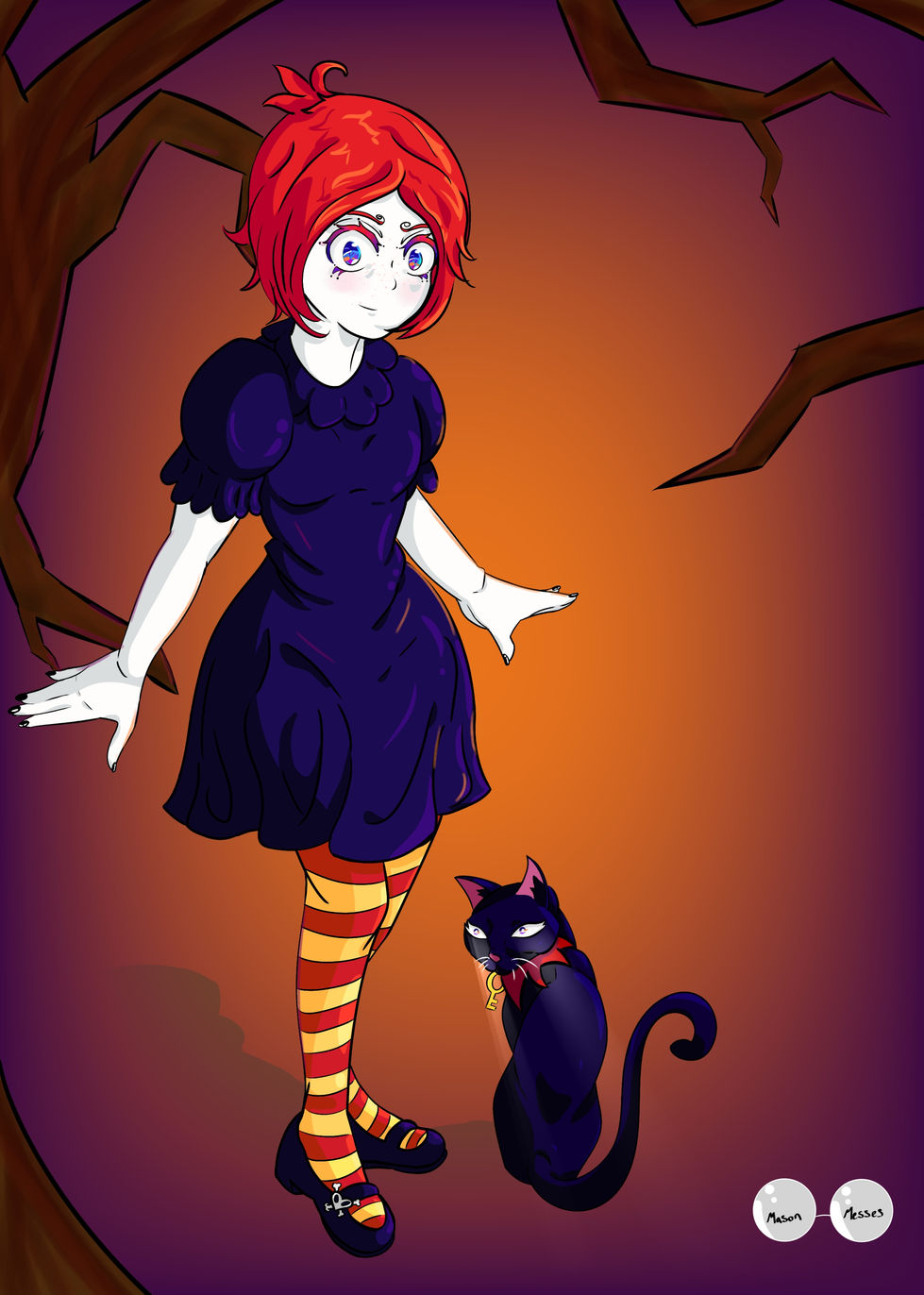 Ruby Gloom and Doom Kitty