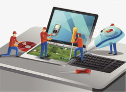 Computer Maintenance Illustrations.jfif