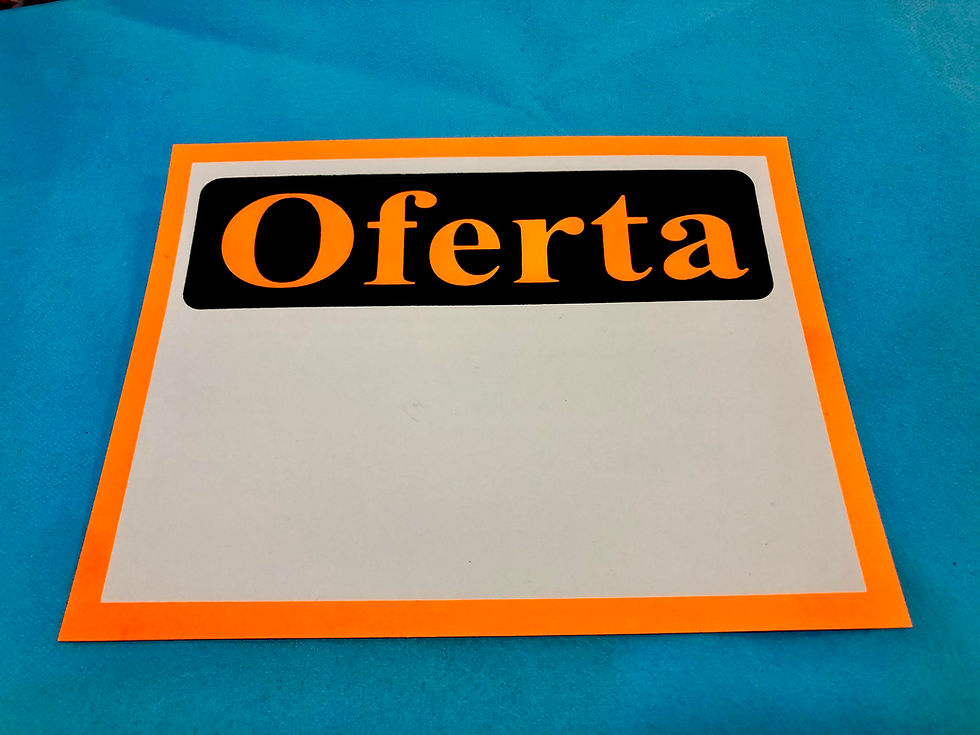 Miniatura: Etiqueta Oferta 18X24 10un