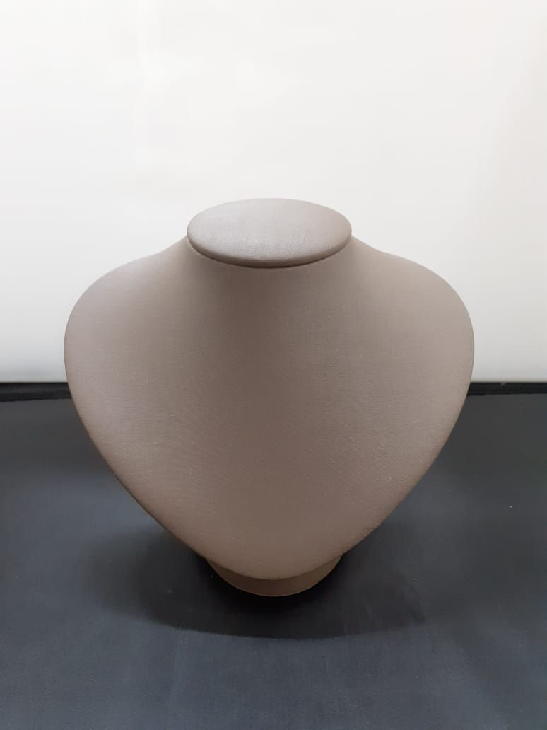 Busto Expositor Médio para Gargantilhas - 20x12x17cm