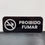 Miniatura: Placa em Acrílico Proibido Fumar