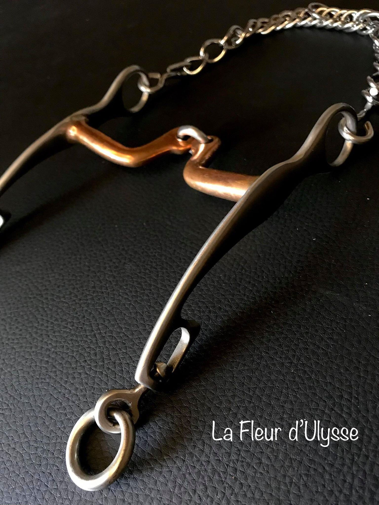 Mors Camargue Ponté Brisé Cuivre