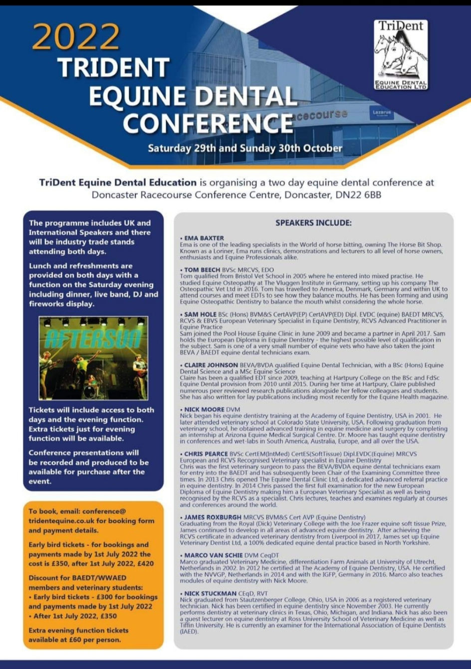 Trident Equine Dental Conference 