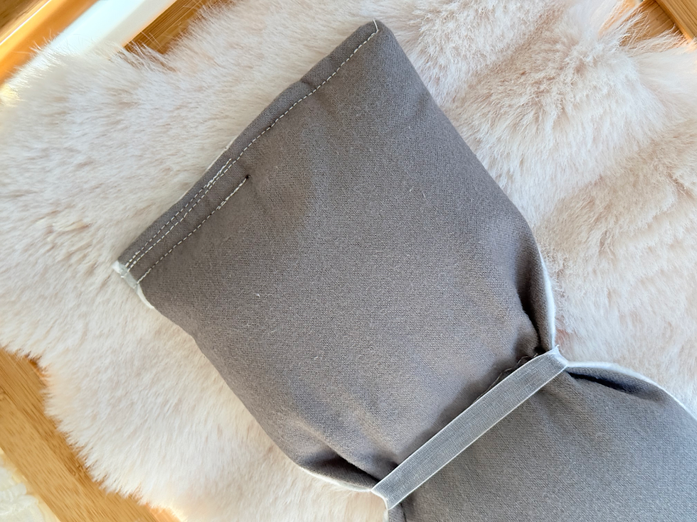 Thumbnail: Small Handmade Warm Pads - Dark Blue