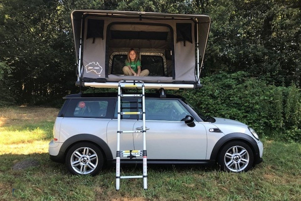 Días de aventura en familia con una tienda de techo