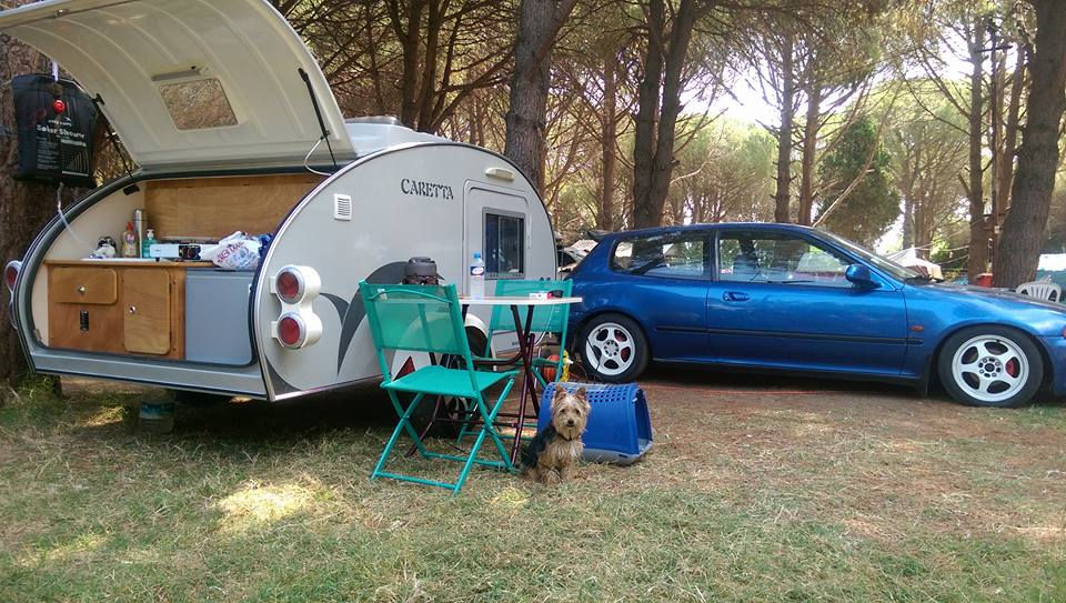 Campings para dormir con tu mini caravana españa