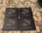 Thumbnail: Laser Engraved Slate Coasters
