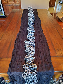 Buffalo check garland