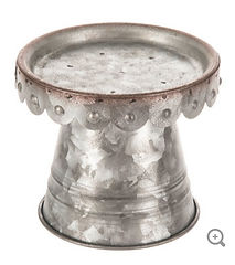 Galvanized Scalloped 