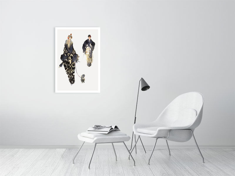 Thumbnail: Walking the Dogs in Poiret