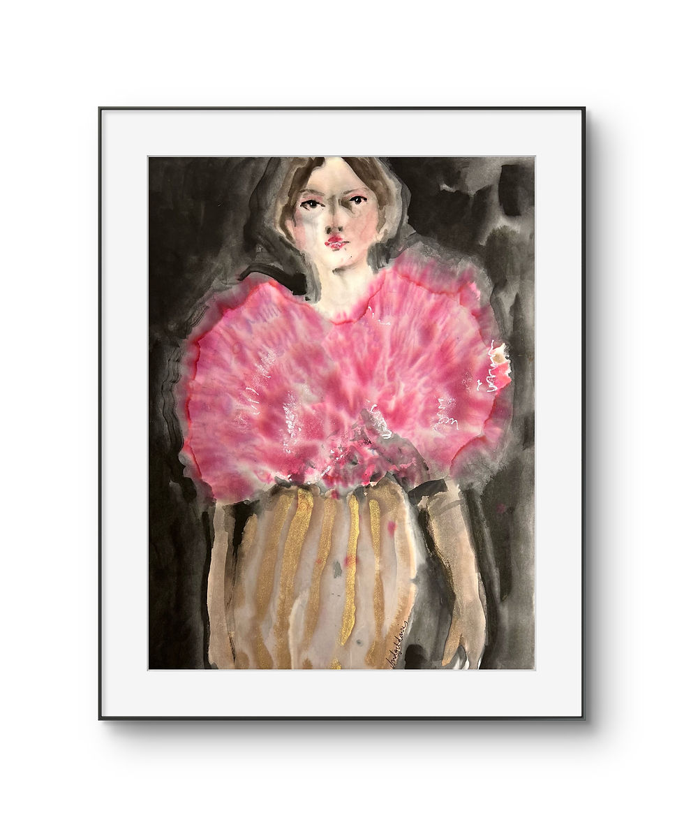 Thumbnail: Fluffy Pink Cape