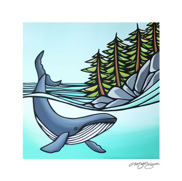 Humpback - Art Block - Misha Smart